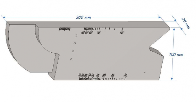 calibration block PAUT